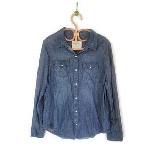 Chambray button up